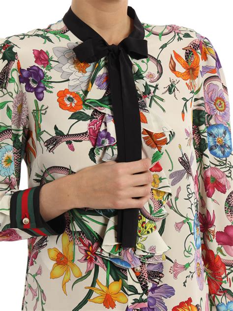 gucci floral shirt dress|cute Gucci dress.